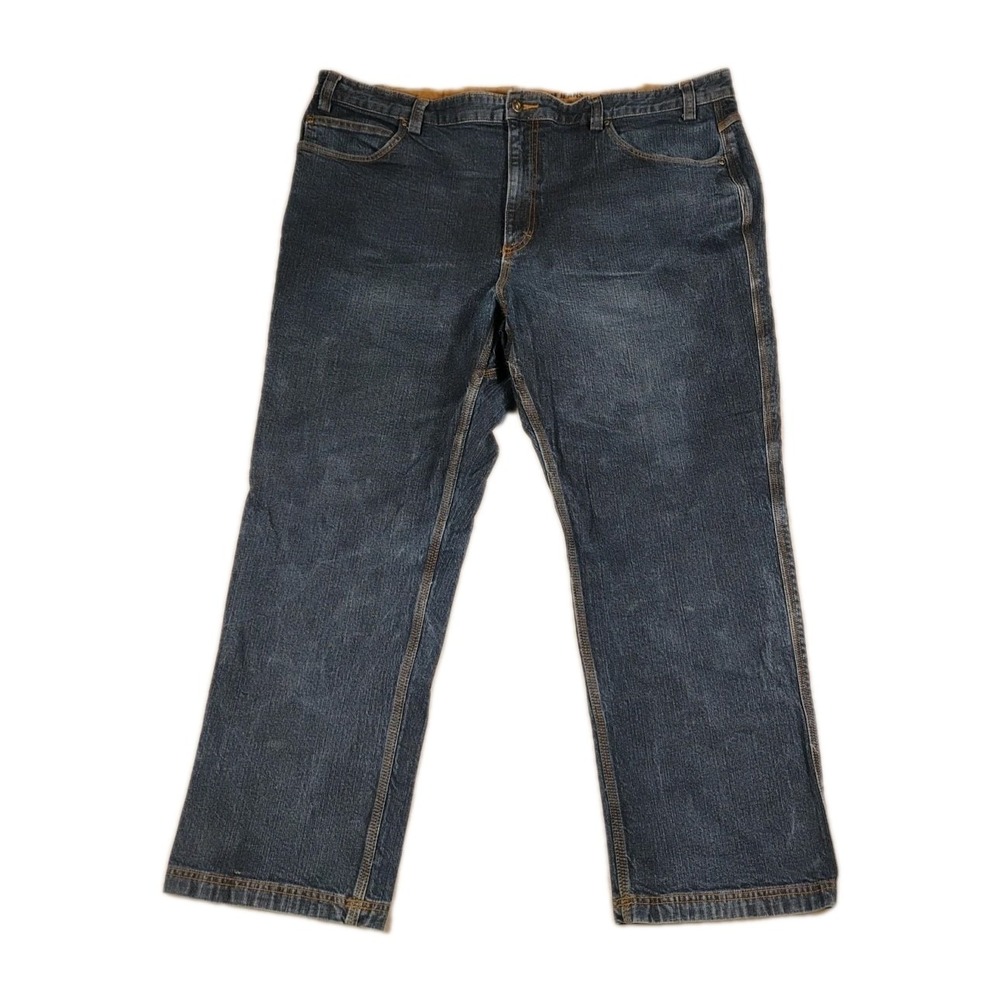Duluth Trading Mens Flex Ballroom Size‎ 46x30 Relaxed Fit Jeans Denim (45x30)